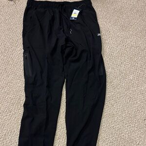 Black Athletic Men's Pants